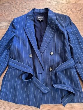 Massimo Dutti | Linen Blazer